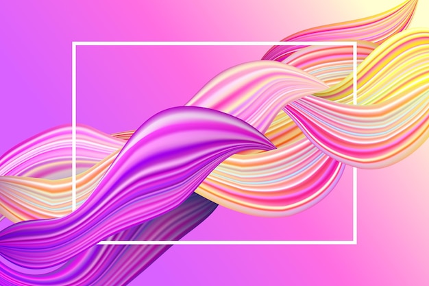 Colorful dynamic flow wallpaper