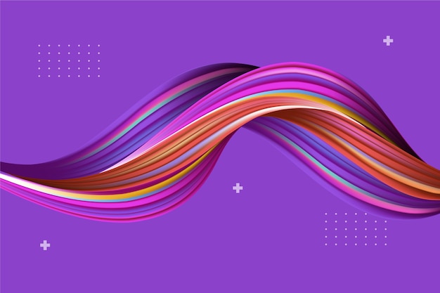 Colorful Dynamic Flow Wallpaper