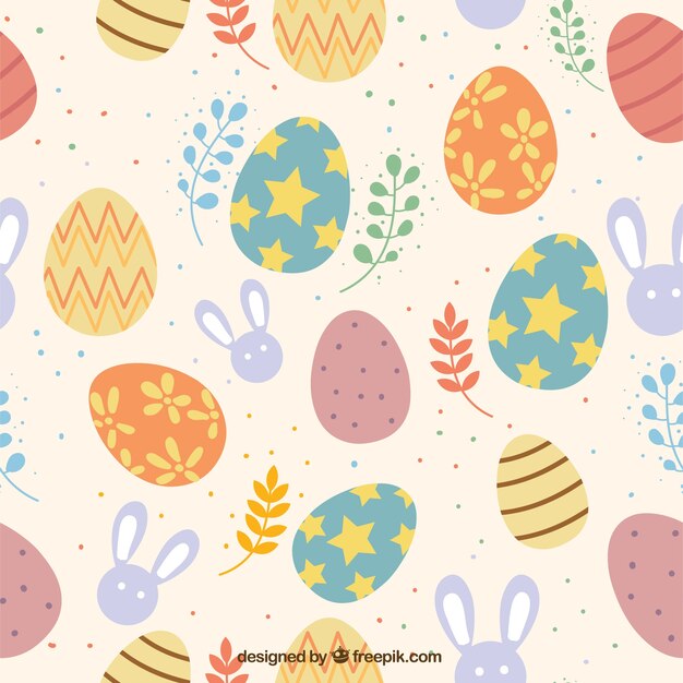 Colorful Easter Day Pattern