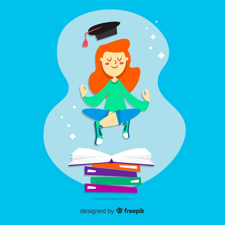 Free Vector colorful education concept with flat design