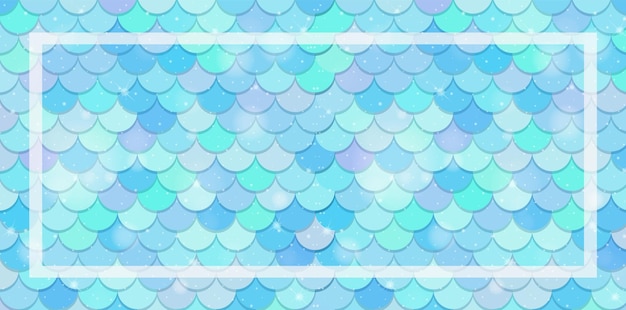 Free vector colorful fish scale pattern background