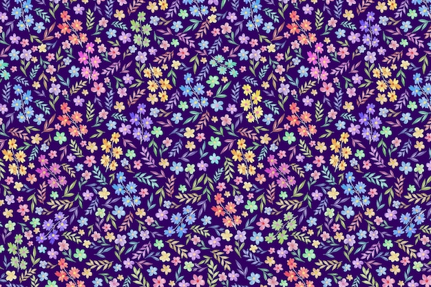 Colorful floral background