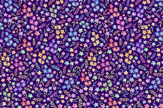 Colorful floral background