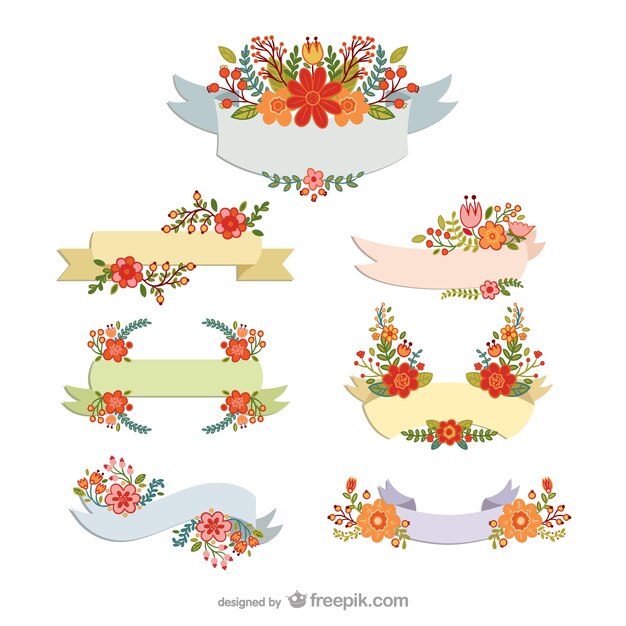 Get Creative with Colorful Floral Banners