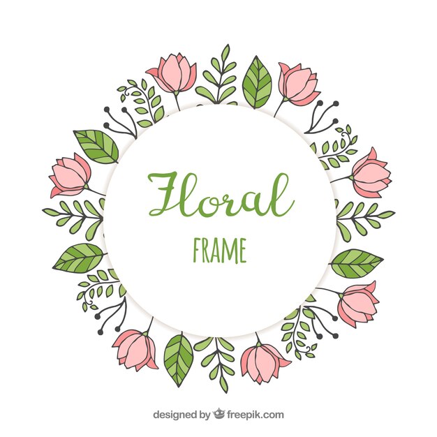 Round Floral Frame Images - Free Download on Freepik