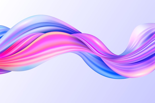 Colorful flow background