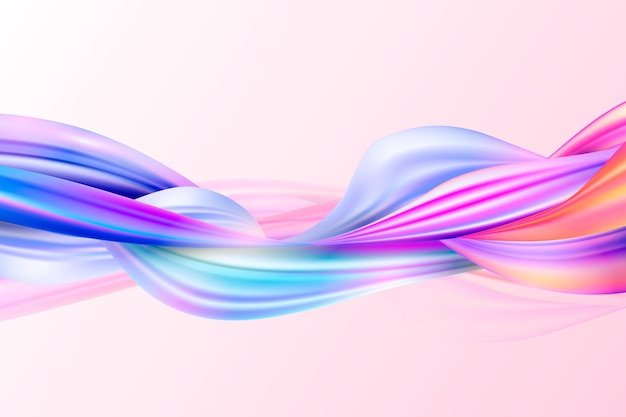 Free vector colorful flow background