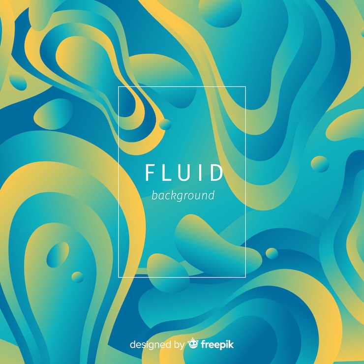 Free Vector colorful fluid shapes background