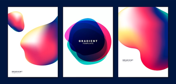Free Vector colorful flyer template design illustration