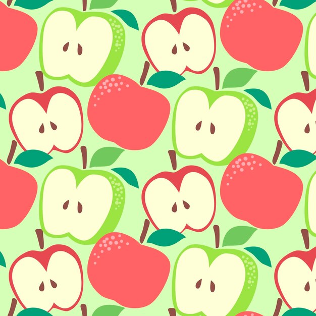 Colorful fruits pattern