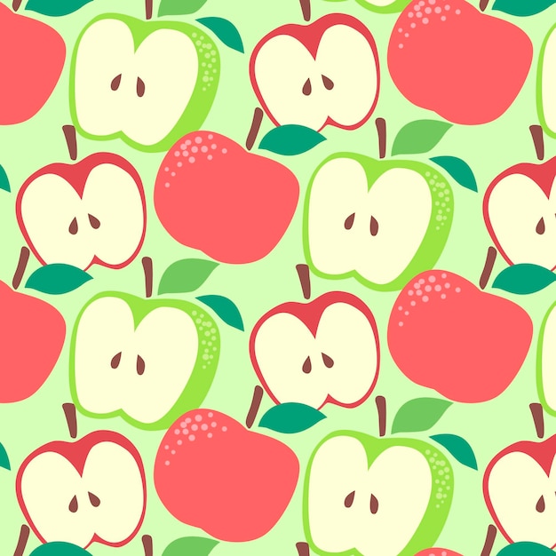 Colorful fruits pattern