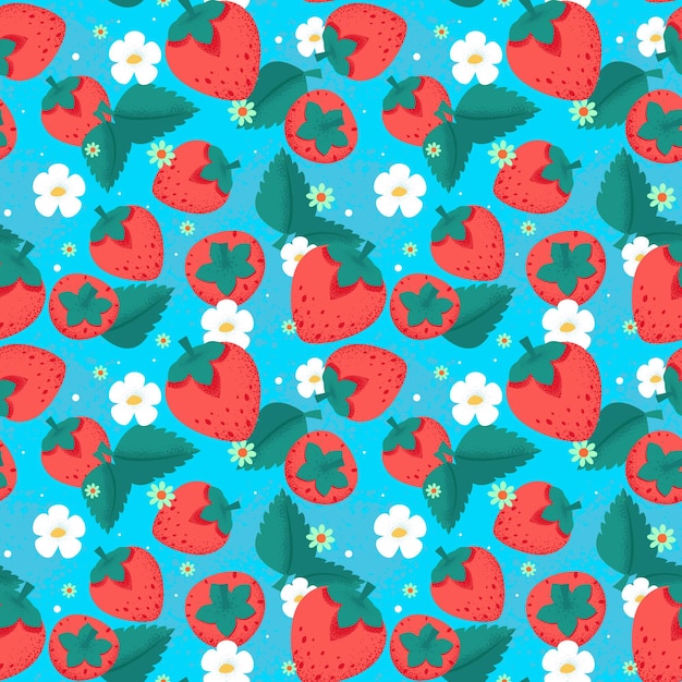 Colorful fruits pattern