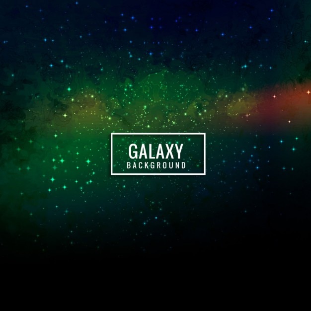 Free Vector colorful galaxy background