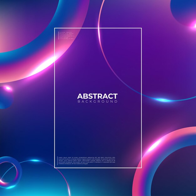 Colorful geometric background. Trendy gradient shapes composition. Cool background design for posters. Vector illustration