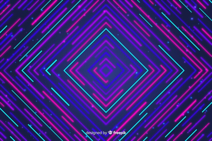 Free Vector colorful geometric lines abstract background
