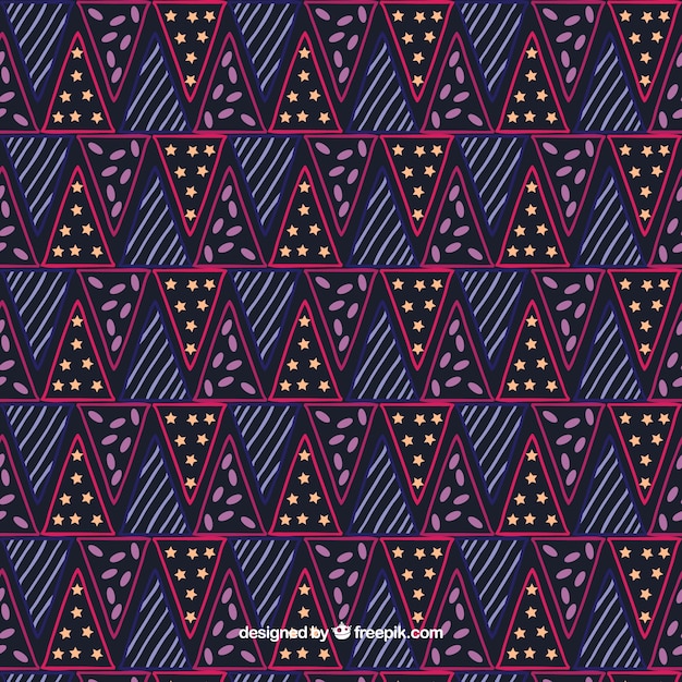 Colorful geometric pattern background