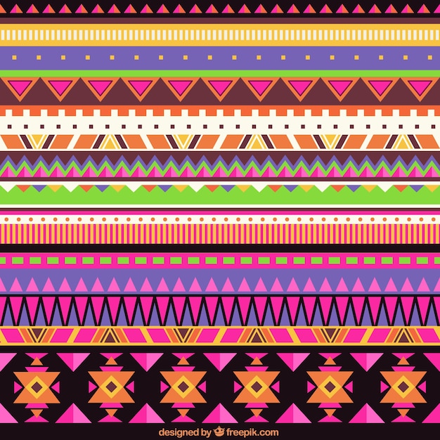 Colorful geometric pattern