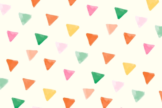 Colorful geometric seamless pattern background design