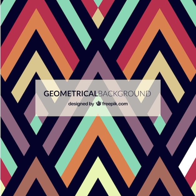 Colorful geometrical background