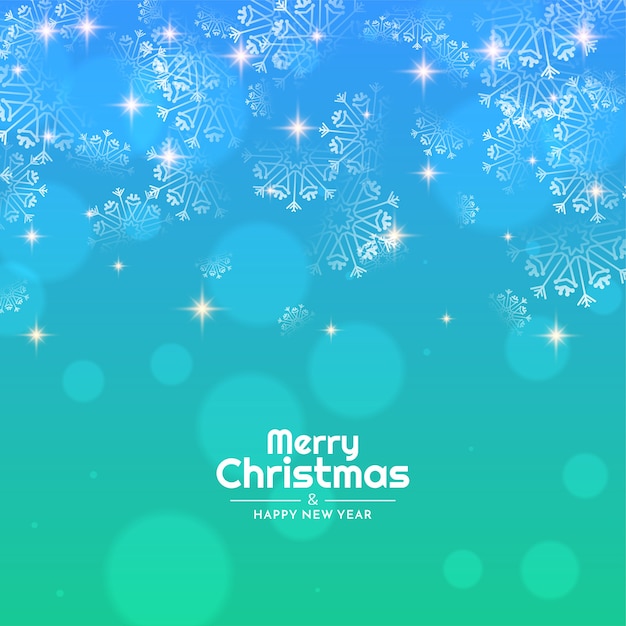 Colorful glossy merry christmas festival background