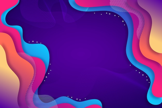 Colorful gradient abstract background