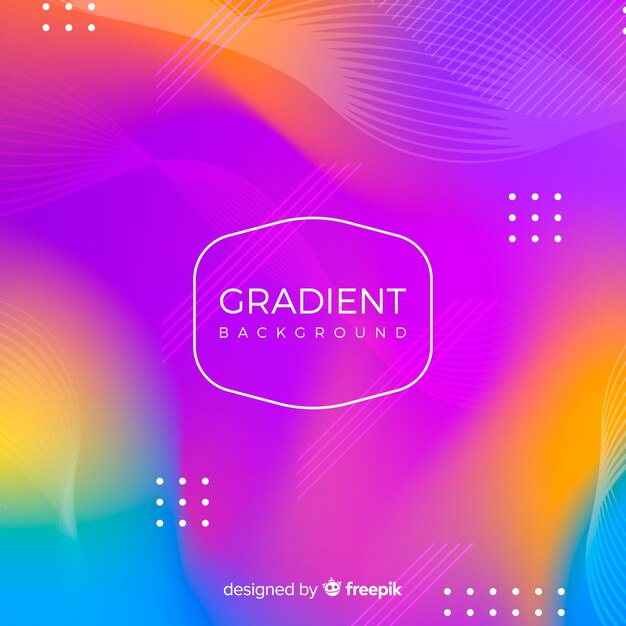 Colorful gradient background