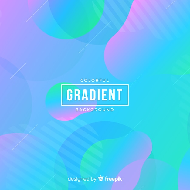 Colorful gradient background