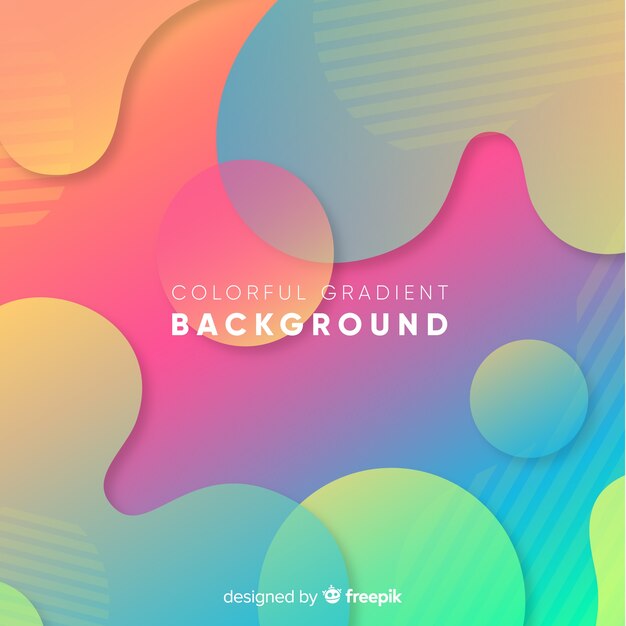 Colorful gradient background