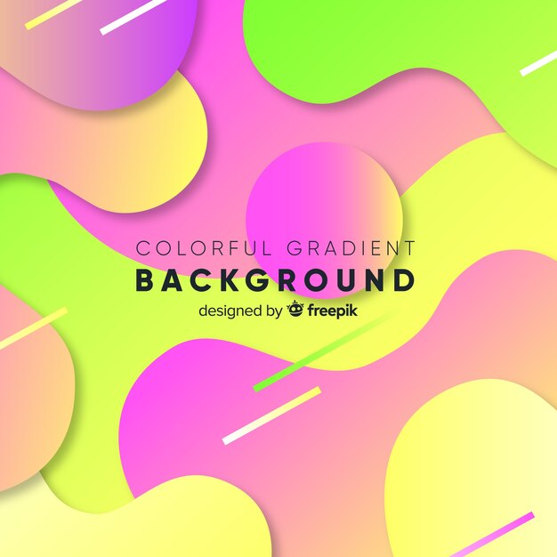 Colorful gradient background