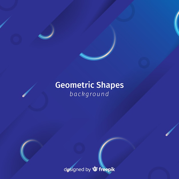 Sfondo di forme geometriche gradiente colorato