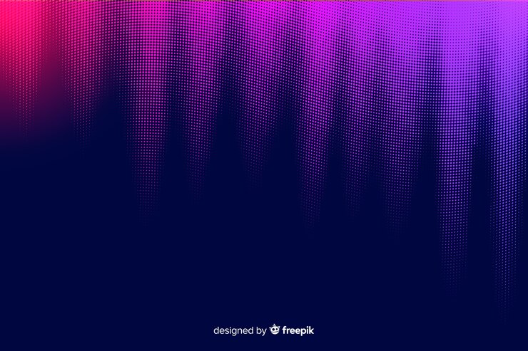 Free Vector colorful gradient particles background