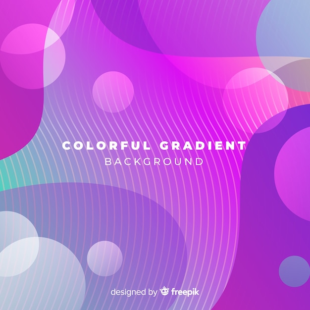 Colorful gradiente background
