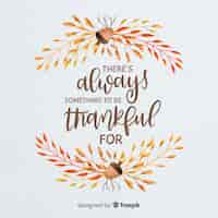 Free vector colorful hand drawn thanksgiving day background