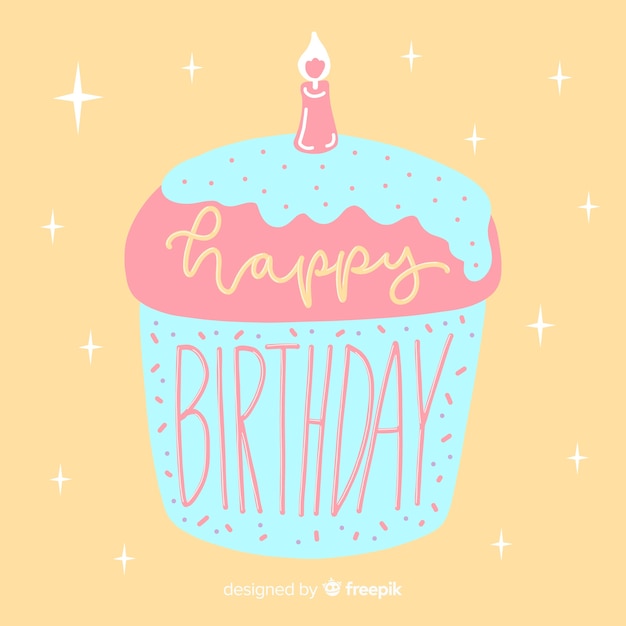 Free Vector | Happy birthday in spanish lettering