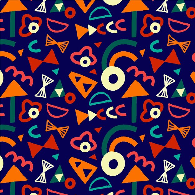 colorful holi festival pattern