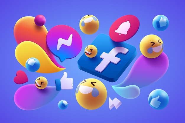 Colorful icons collection