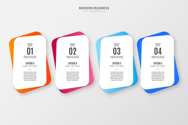 Colorful Infographic Options Template