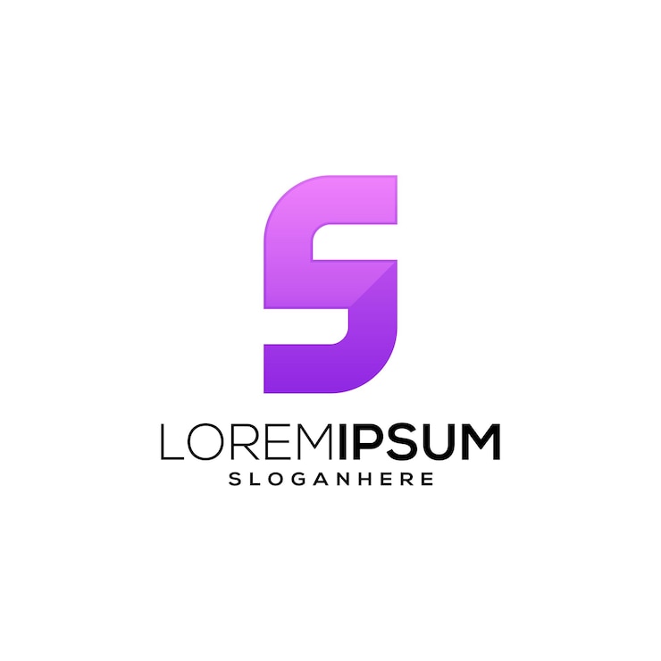 Free Vector colorful letter s logo design