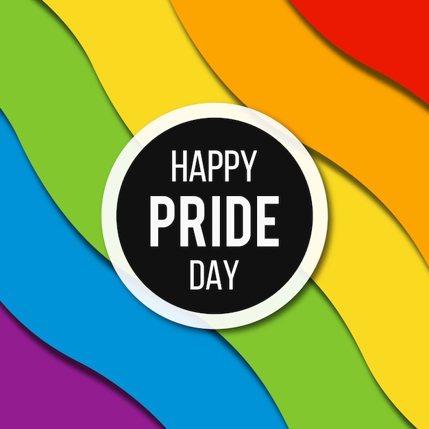 Free vector colorful lgbt pride background