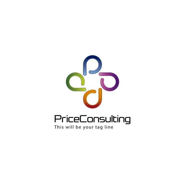 Free Vector colorful logo template