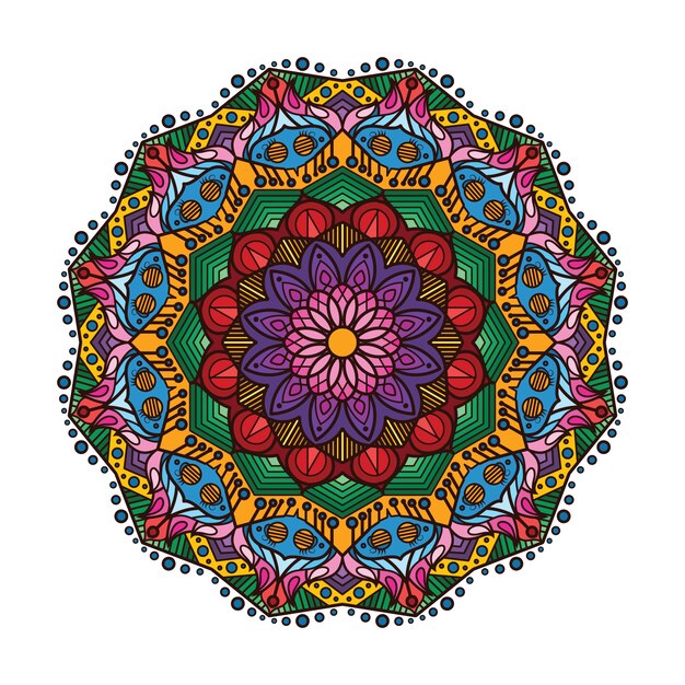 Colorful mandala