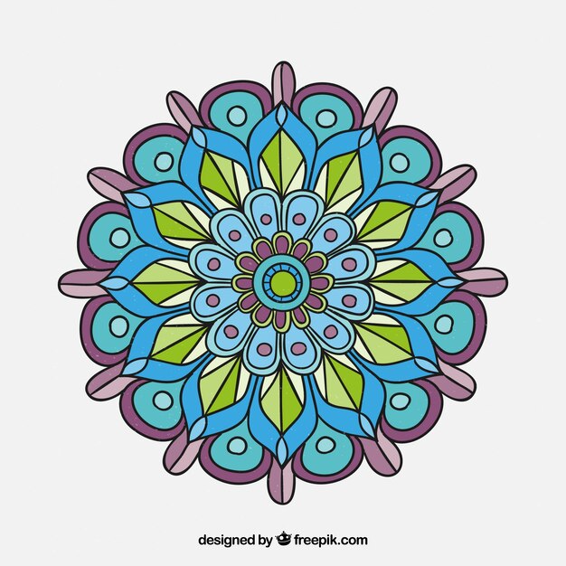 Colorful mandala 