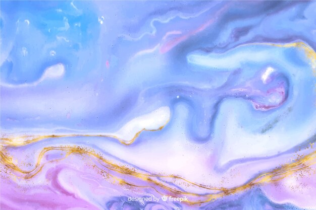 Colorful marble paint texture background