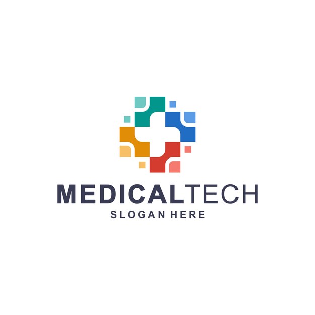 Download Free Colorful Medical Technology Logo Template Premium Vector Use our free logo maker to create a logo and build your brand. Put your logo on business cards, promotional products, or your website for brand visibility.