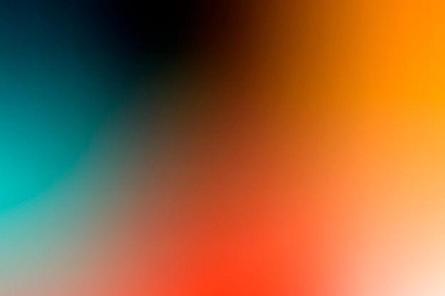 오렌지와 그린의 다채로운 현대 그라데이션 배경 벡터