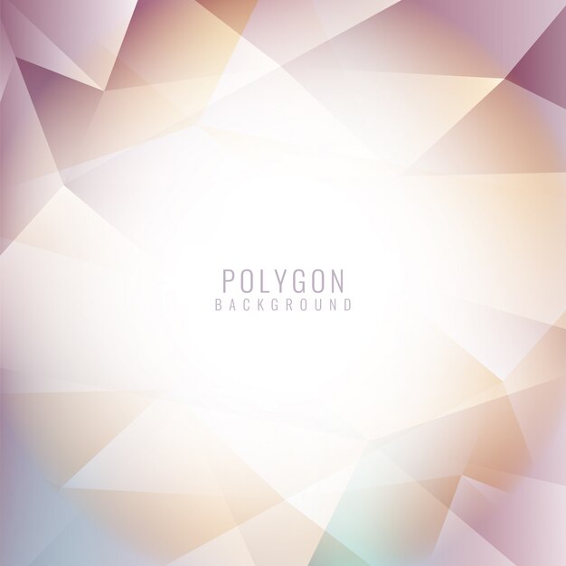 Colorful modern polygonal background