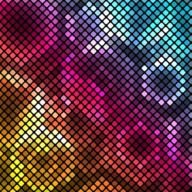 मुफ़्त वेक्टर colorful mosaic background