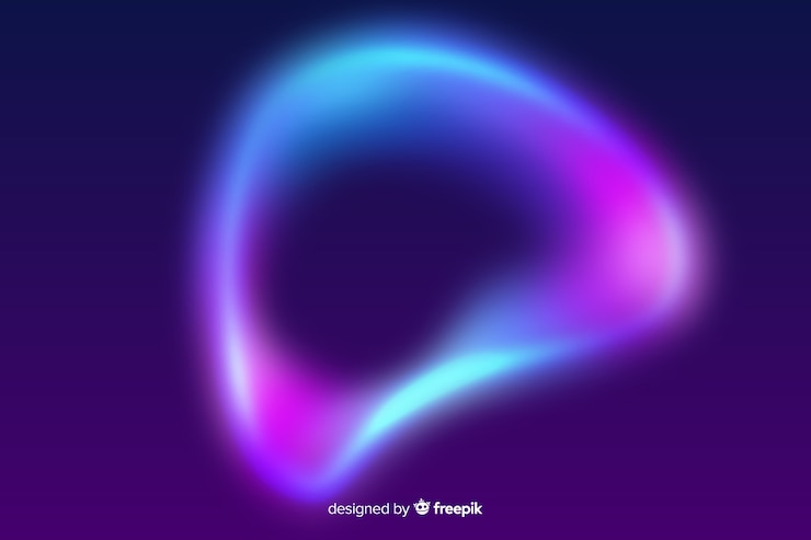 Free Vector colorful northern lights background