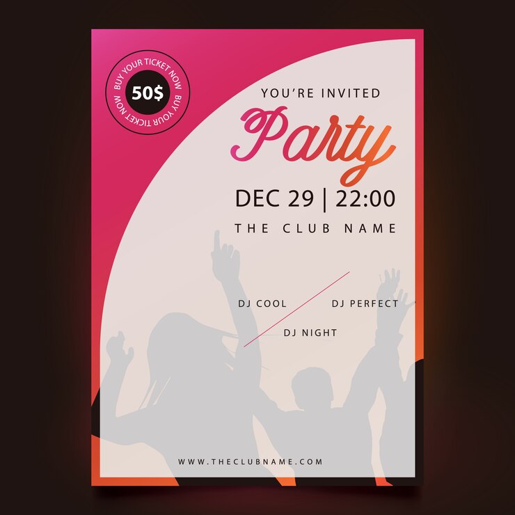 Colorful Party Poster Design