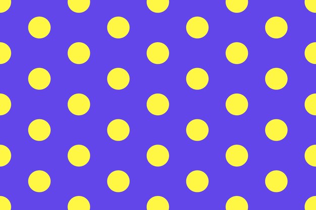 Colorful pattern background, cute polka dot in purple vector